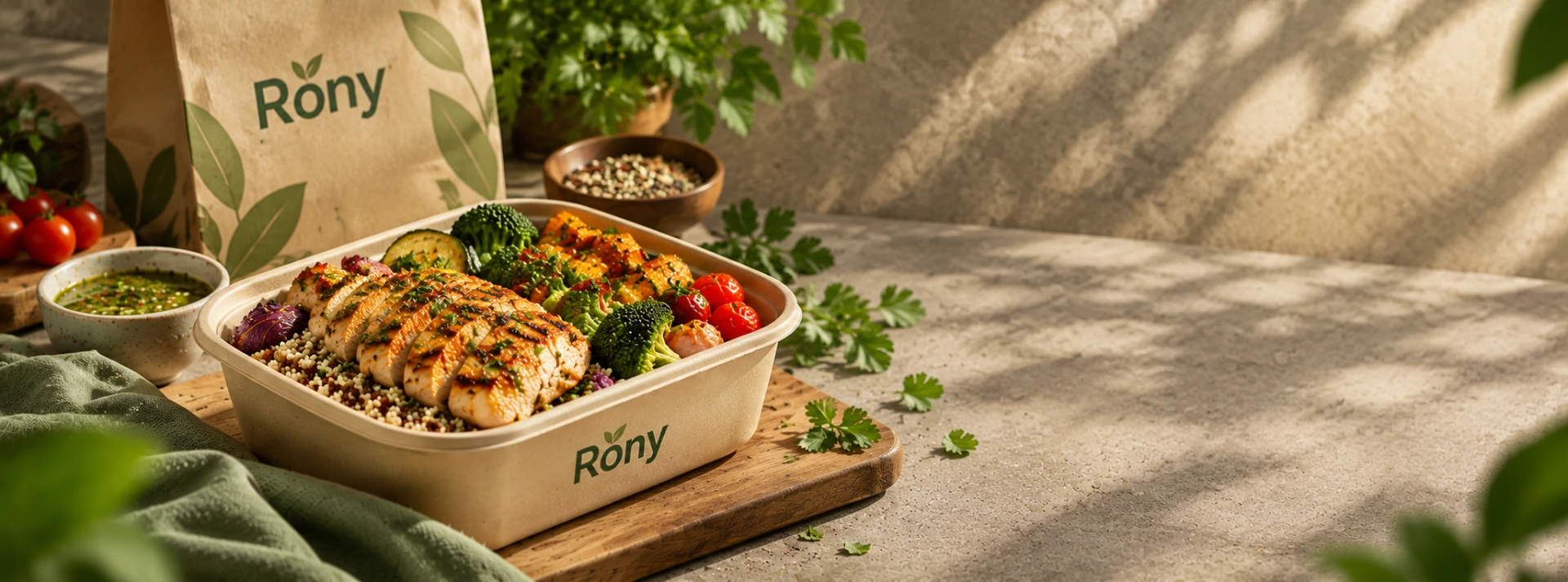 وجبة صحية من Rony